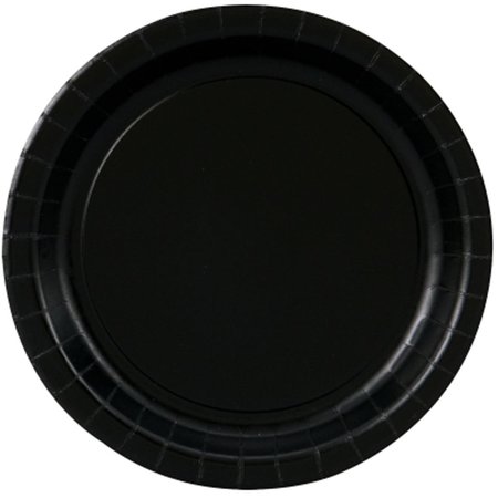 OMG Black Velvet- Black Dessert Plates OM208828
